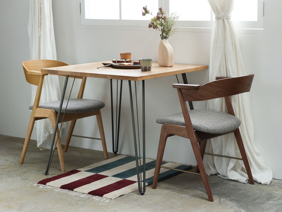 a.depeche danis short arm chair PU wood × brass / アデペシュ ダニス ショートアームチェア PU ウッド × ブラス （チェア・椅子 > ダイニングチェア） 12