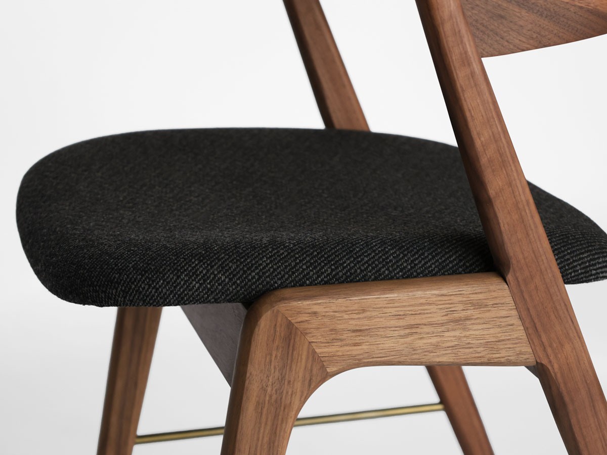 a.depeche danis short arm chair PU wood × brass / アデペシュ ダニス ショートアームチェア PU ウッド × ブラス （チェア・椅子 > ダイニングチェア） 23