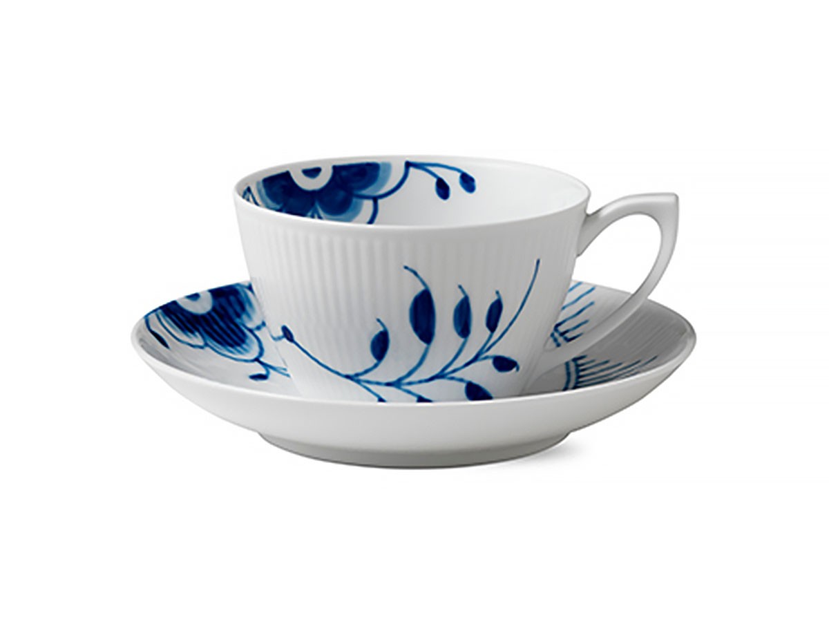 Blue Fluted Mega
Cup & Saucer