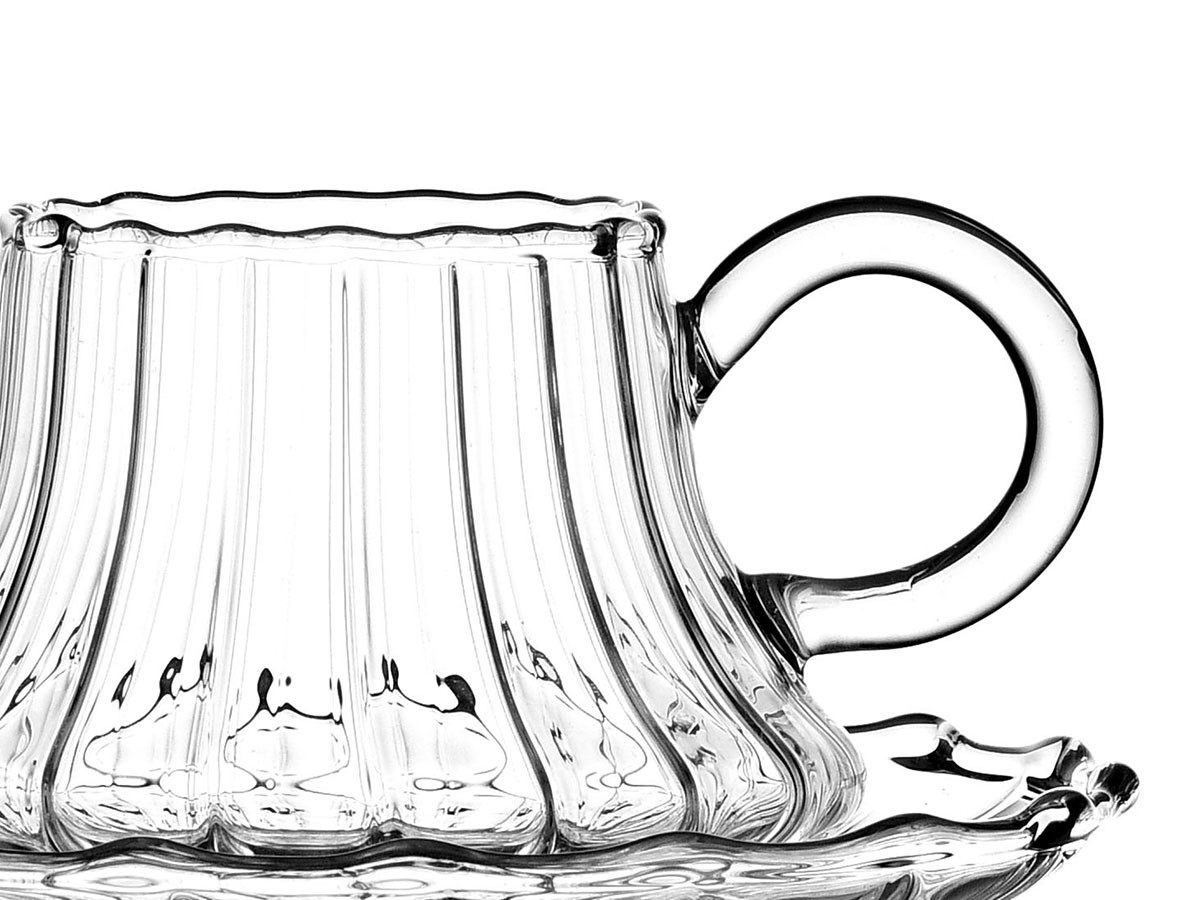 ICHENDORF MILANO Folk Coffee Cup with Saucer / イッケンドルフ・ミラノ フォーク コーヒーカップ & ソーサー 100ml （食器・テーブルウェア > コーヒーカップ・ティーカップ） 4