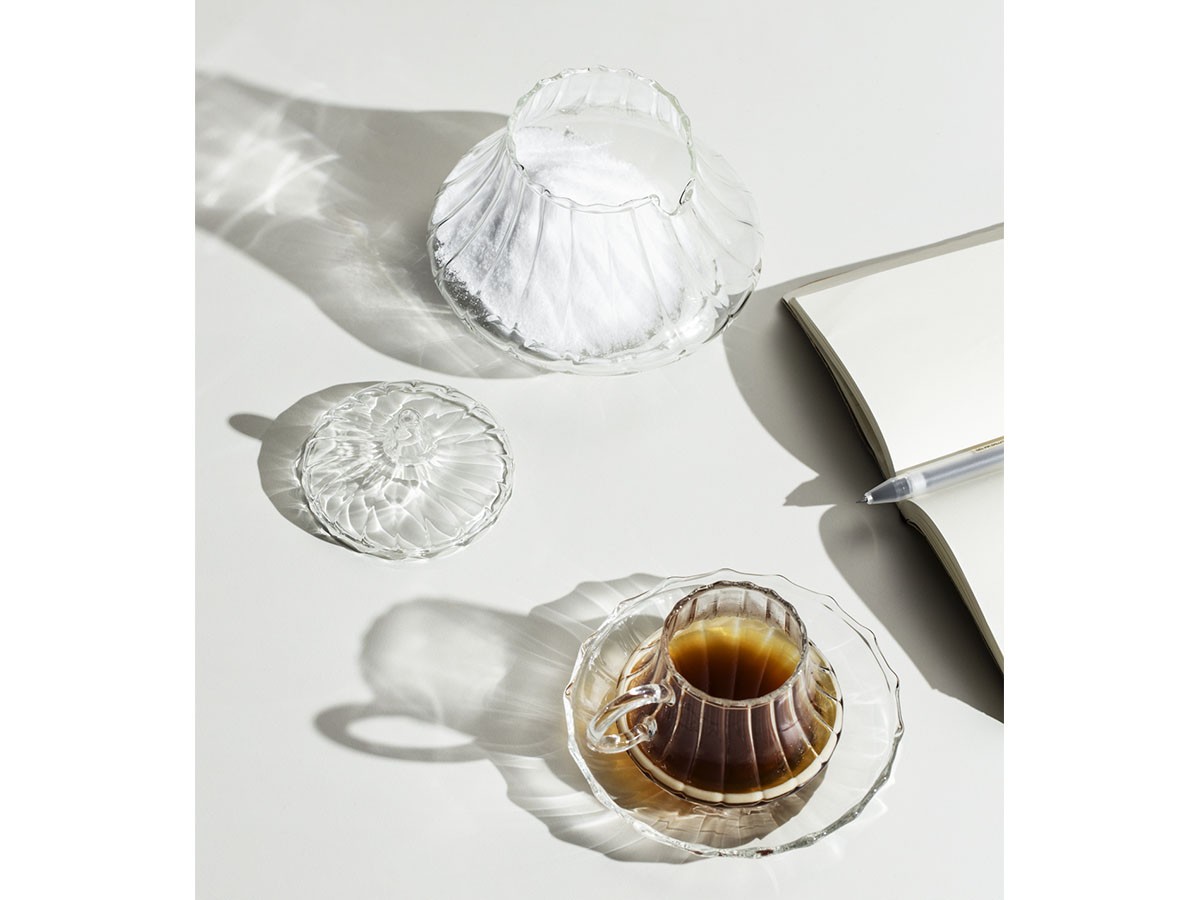 ICHENDORF MILANO Folk Coffee Cup with Saucer / イッケンドルフ・ミラノ フォーク コーヒーカップ & ソーサー 100ml （食器・テーブルウェア > コーヒーカップ・ティーカップ） 3