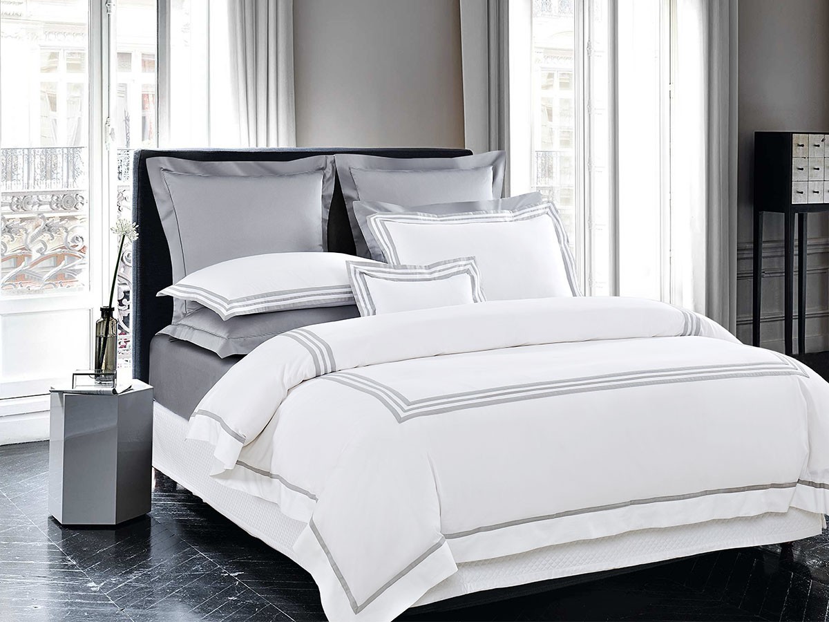 HOTEL LIKE INTERIOR 400TC Diamond Quilt Bed Skirt / ホテルライクインテリア 400TC ダイヤモンドキルト ベッドスカート （寝具・タオル > ベッドカバー・ベッドリネン） 8