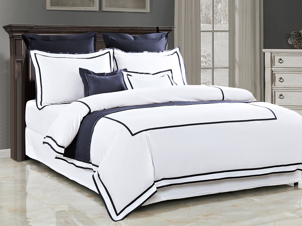 HOTEL LIKE INTERIOR 400TC Diamond Quilt Bed Skirt / ホテルライクインテリア 400TC ダイヤモンドキルト ベッドスカート （寝具・タオル > ベッドカバー・ベッドリネン） 9