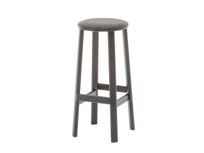 KARIMOKU NEW STANDARD CASTOR BARSTOOL with BACKREST / カリモク
