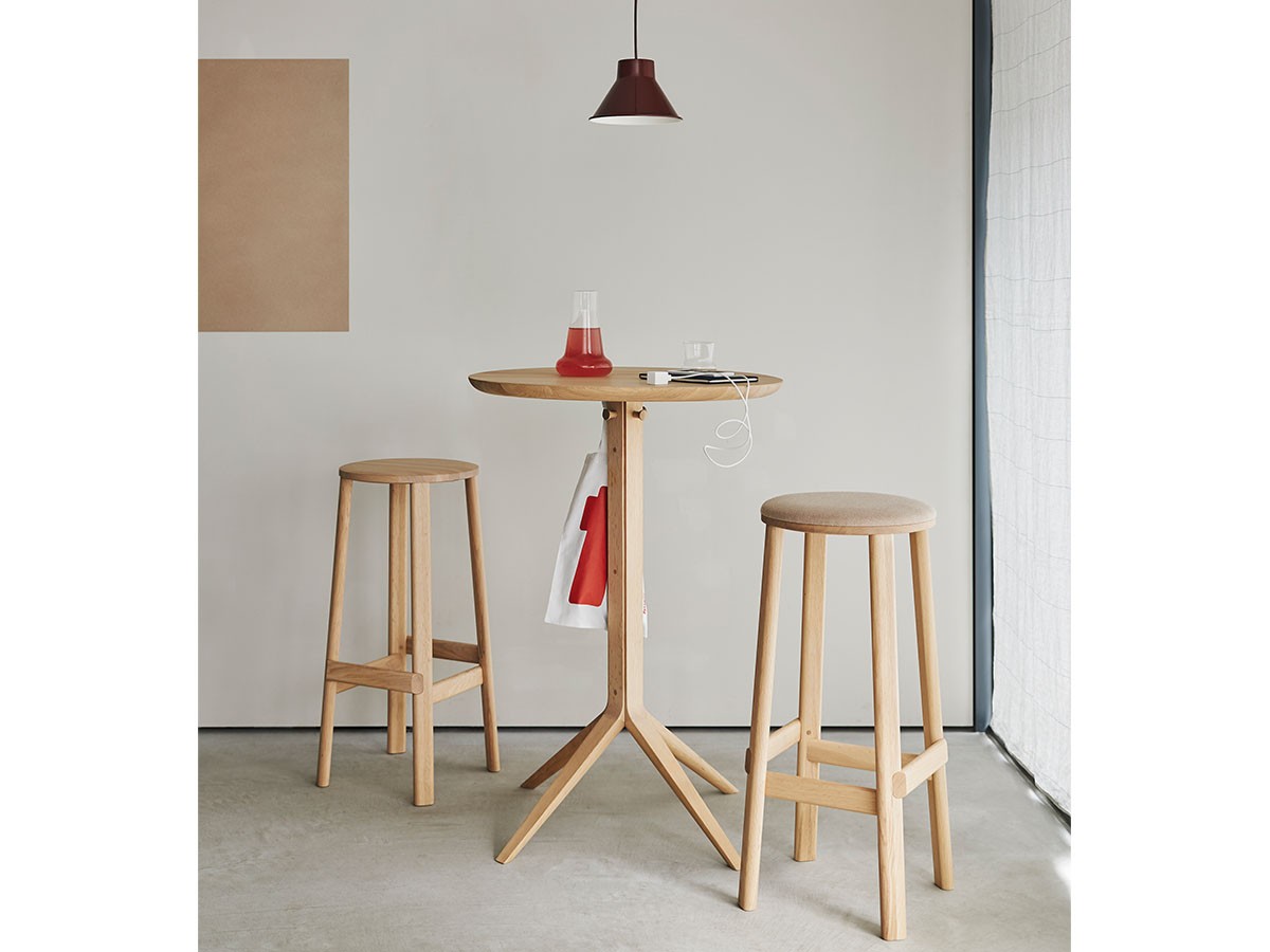 KARIMOKU NEW STANDARD ARCHIVE BARSTOOL PAD HIGH / カリモクニュースタンダード アーカイブ バースツール パッド ハイ （チェア・椅子 > カウンターチェア・バーチェア） 3