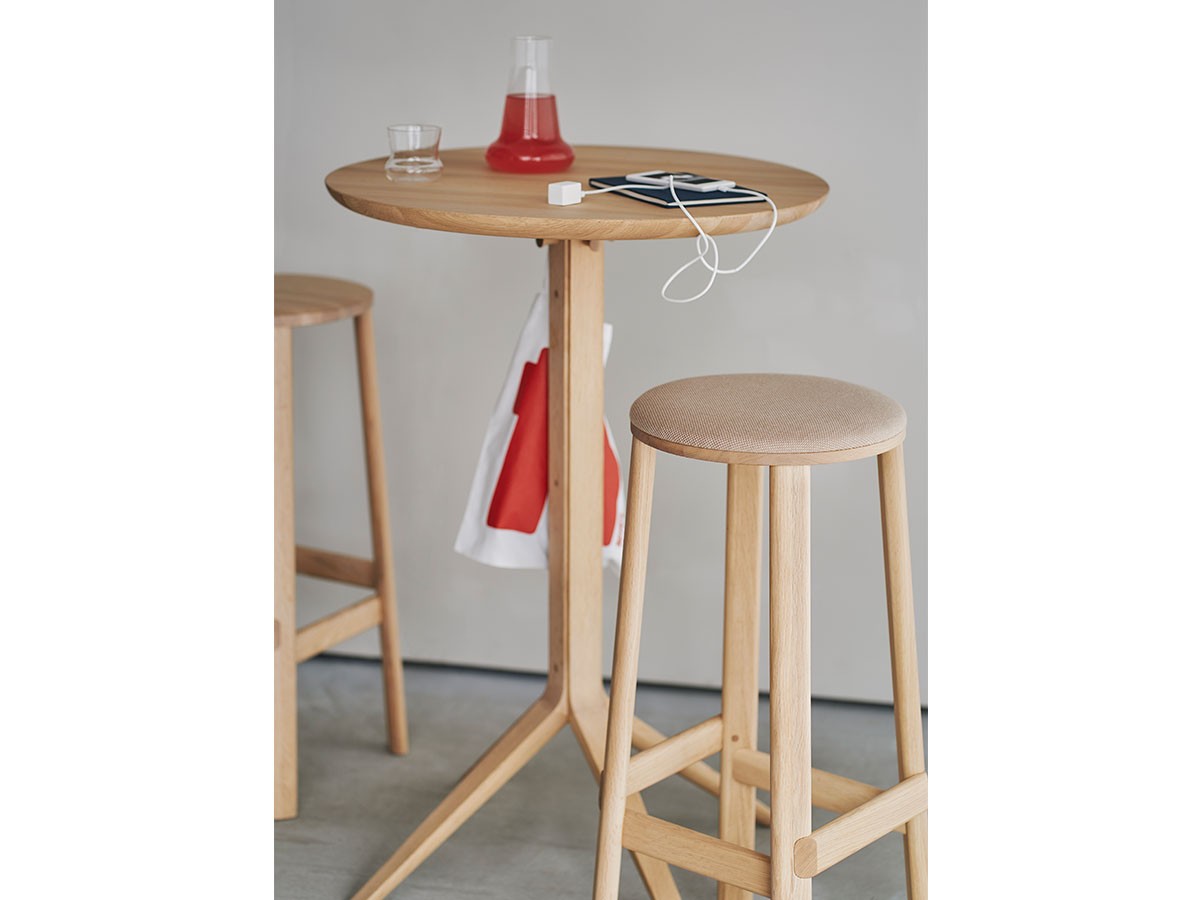 KARIMOKU NEW STANDARD ARCHIVE BARSTOOL PAD HIGH / カリモクニュースタンダード アーカイブ バースツール パッド ハイ （チェア・椅子 > カウンターチェア・バーチェア） 4