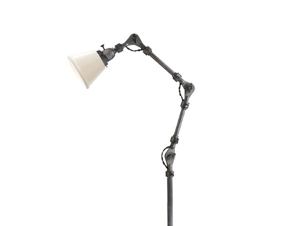 CUSTOM SERIES
Engineer Side Floor Lamp × Mini Trap Enamel / カスタムシリーズ
エンジニアサイドフロアランプ × ミニエナメル（トラップ） （ライト・照明 > フロアライト・フロアスタンド） 2