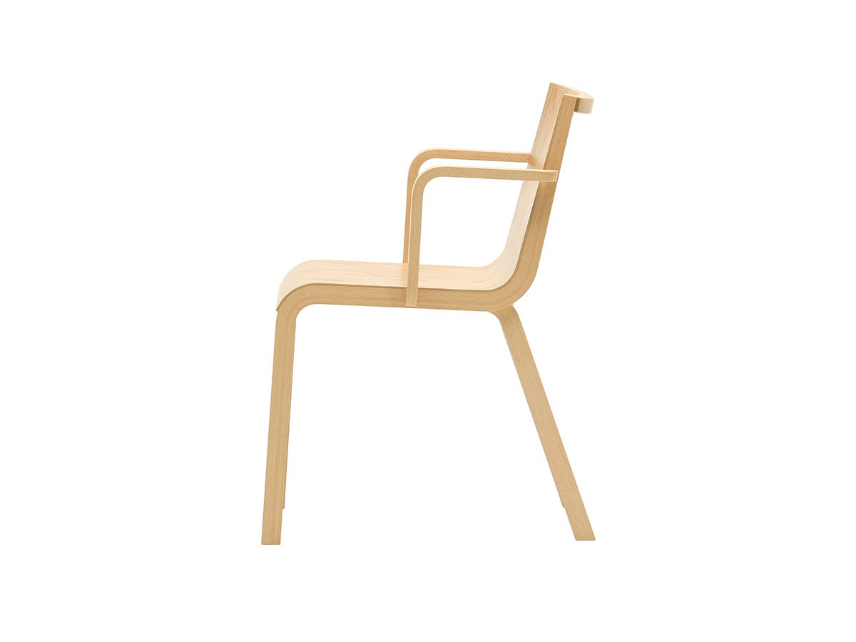 天童木工 PLYPLY Arm Chair / てんどうもっこう プライプライ アームチェア 板座 （チェア・椅子 > ダイニングチェア） 5