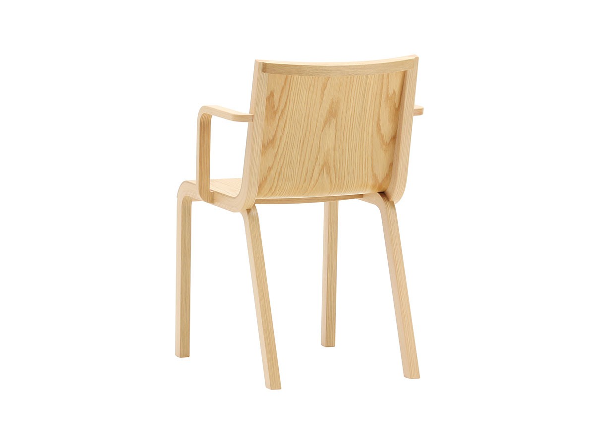 天童木工 PLYPLY Arm Chair / てんどうもっこう プライプライ アームチェア 板座 （チェア・椅子 > ダイニングチェア） 6