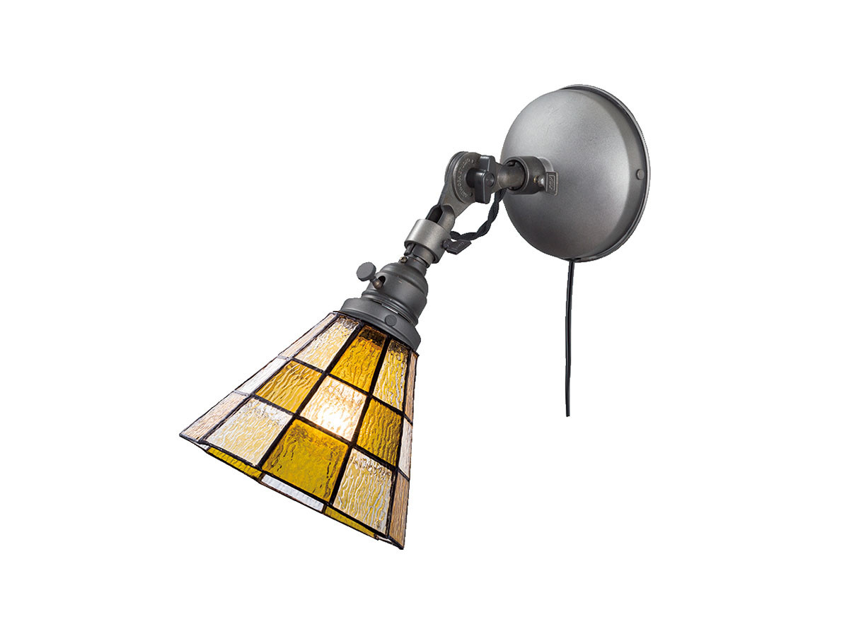 CUSTOM SERIES
Engineer Wall Lamp S × Stained Glass Checker / カスタムシリーズ
エンジニアウォールランプS × ステンドグラス（チェッカー） （ライト・照明 > ブラケットライト・壁掛け照明） 1