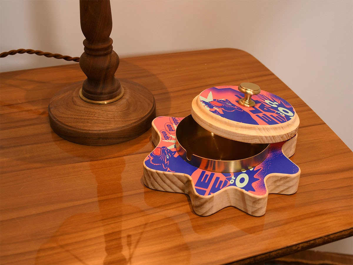 AFTERU DISTORTED ASHTRAY / アフターユー ディストーテッド アシュトレイ（ピンク） （インテリア雑貨 > ツールボックス・小物収納） 2