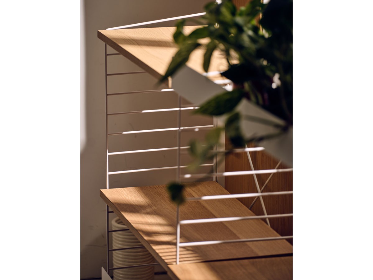 String Furniture String System Freestanding Shelf / ストリングファニチャー ストリングシステム フリースタンドシェルフ 
キャビネット 幅80cm ウッド （収納家具 > キャビネット） 10
