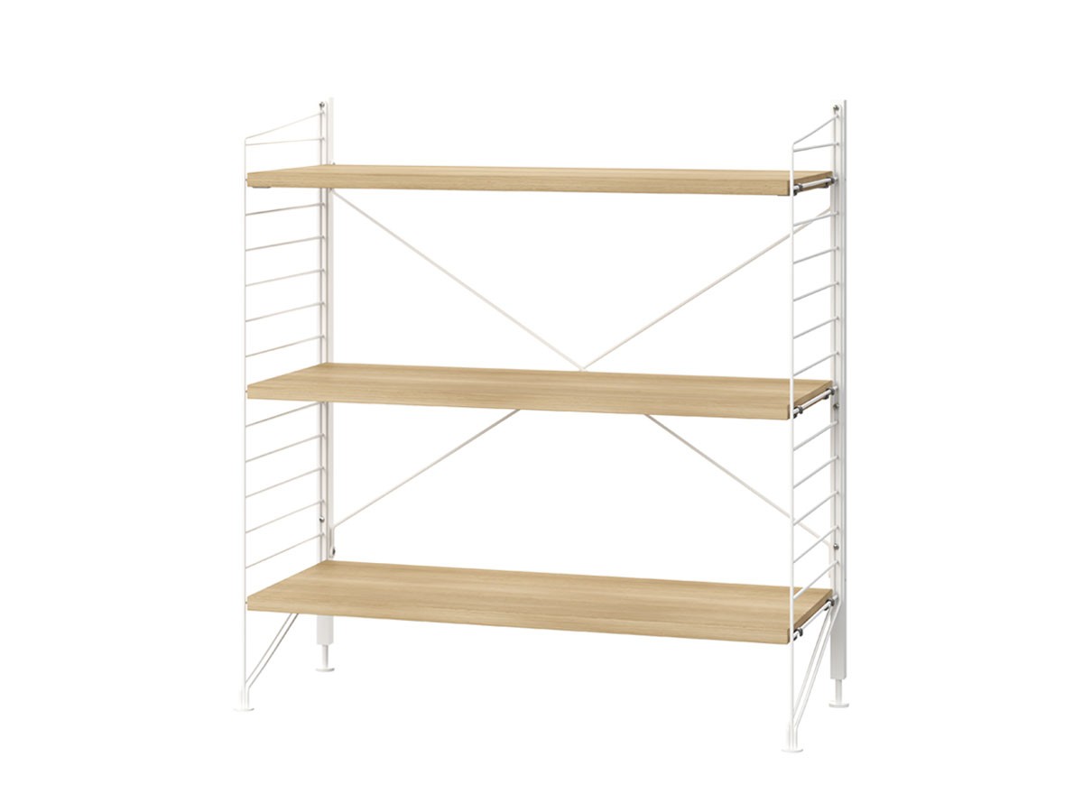 String Furniture String System Freestanding Shelf / ストリングファニチャー ストリングシステム フリースタンドシェルフ 幅80cm ウッド （収納家具 > ラック・シェルフ） 3