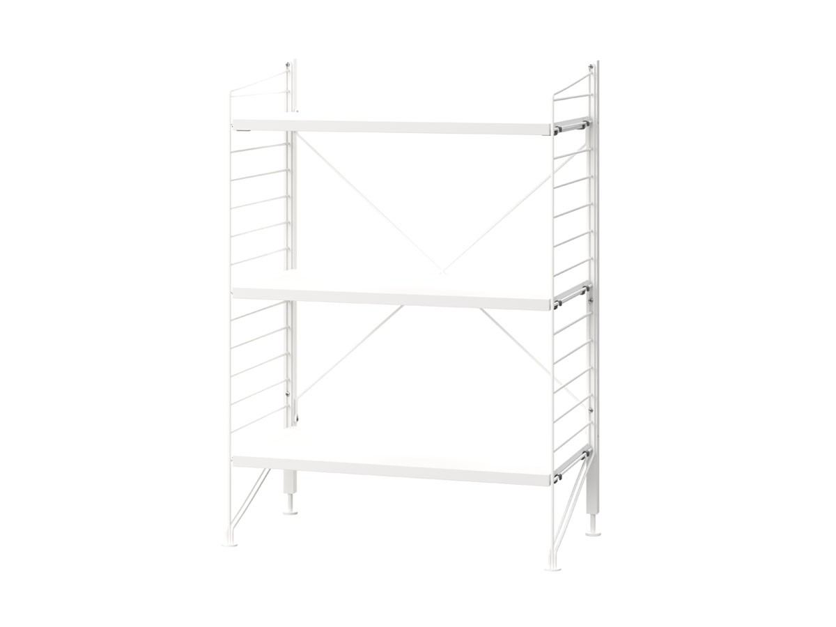 送料込み　string ホワイトシェルフ String Furniture String System Freestanding Shelf / ストリング