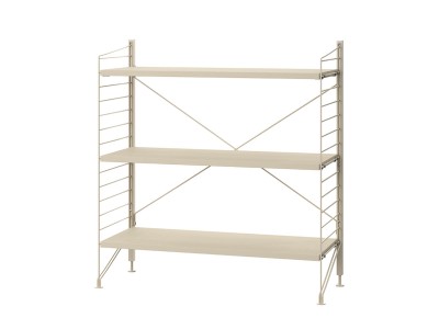 送料込み　string ホワイトシェルフ String Furniture String System Freestanding Shelf / ストリング
