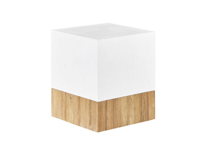 SaVeri Sam Cube Table / Stool Top White / サベリ サム