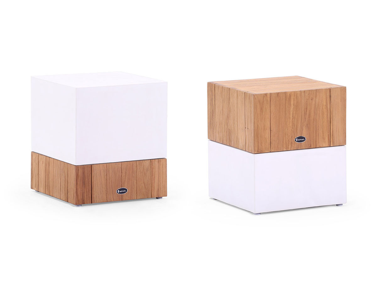 SaVeri Sam Cube Table / Stool Top White / サベリ サム キューブ テーブル / スツール トップホワイト （ガーデンファニチャー・屋外家具 > ガーデンチェア・アウトドアチェア） 8
