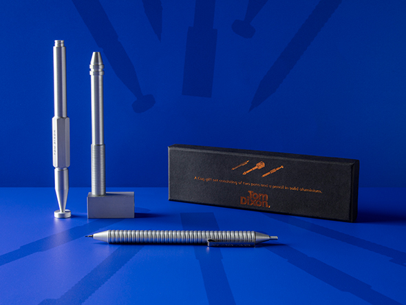 Cog Pen Giftset Aluminium 2