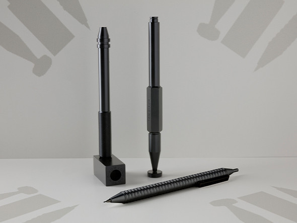 Cog Pen Giftset Aluminium 1