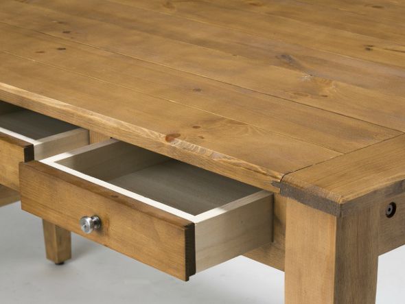 JOURNAL STANDARD FURNITURE BOWERY DINING TABLE 8DRAWERS