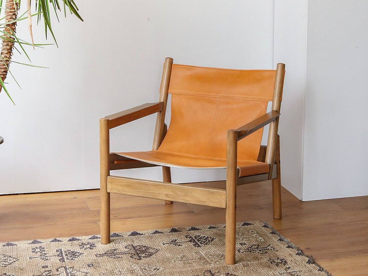 JOURNAL STANDARD FURNITURE COLTON LOUNGE CHAIR Leather 