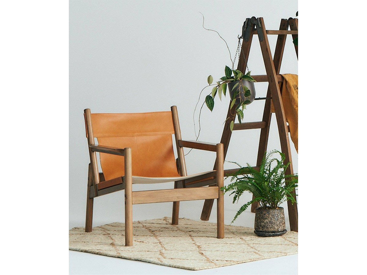 JOURNAL STANDARD FURNITURE COLTON LOUNGE CHAIR Leather
