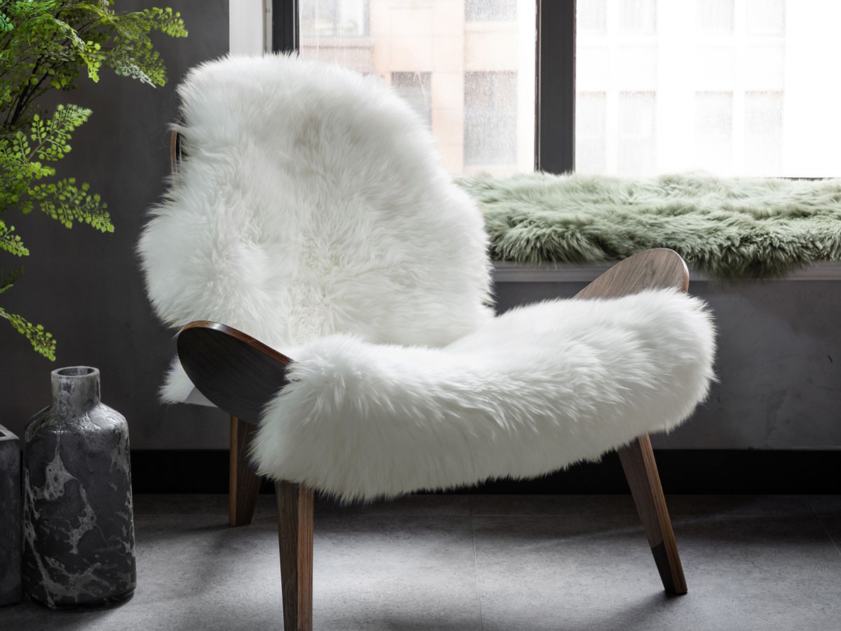 FLYMEe Blanc Mouton Rug