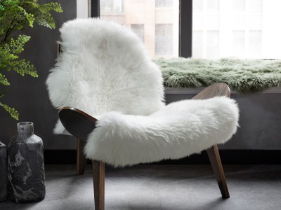 FLYMEe Blanc Mouton Rug / フライミーブラン ムートンラグ