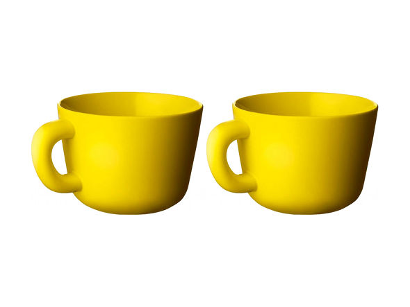 Muuto BULKY - Tea cup 2P / ムート バルキー ティーカップ 2個セット（イエロー） （食器・テーブルウェア > コーヒーカップ・ティーカップ） 1