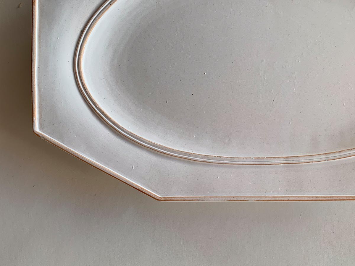 MISHIM POTTERY CREATION StiLL octagon “year”plate L 2026 / ミシンポタリークリエイション スティル オクタゴン イヤープレート L 2026（胡粉） （食器・テーブルウェア > 皿・プレート） 16