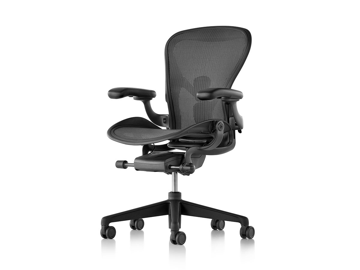 Herman Miller Aeron Chair Remastered ハーマンミラー アーロンチェア リマスタード Cサイズ ラージサイズ インテリア 家具通販 Flymee