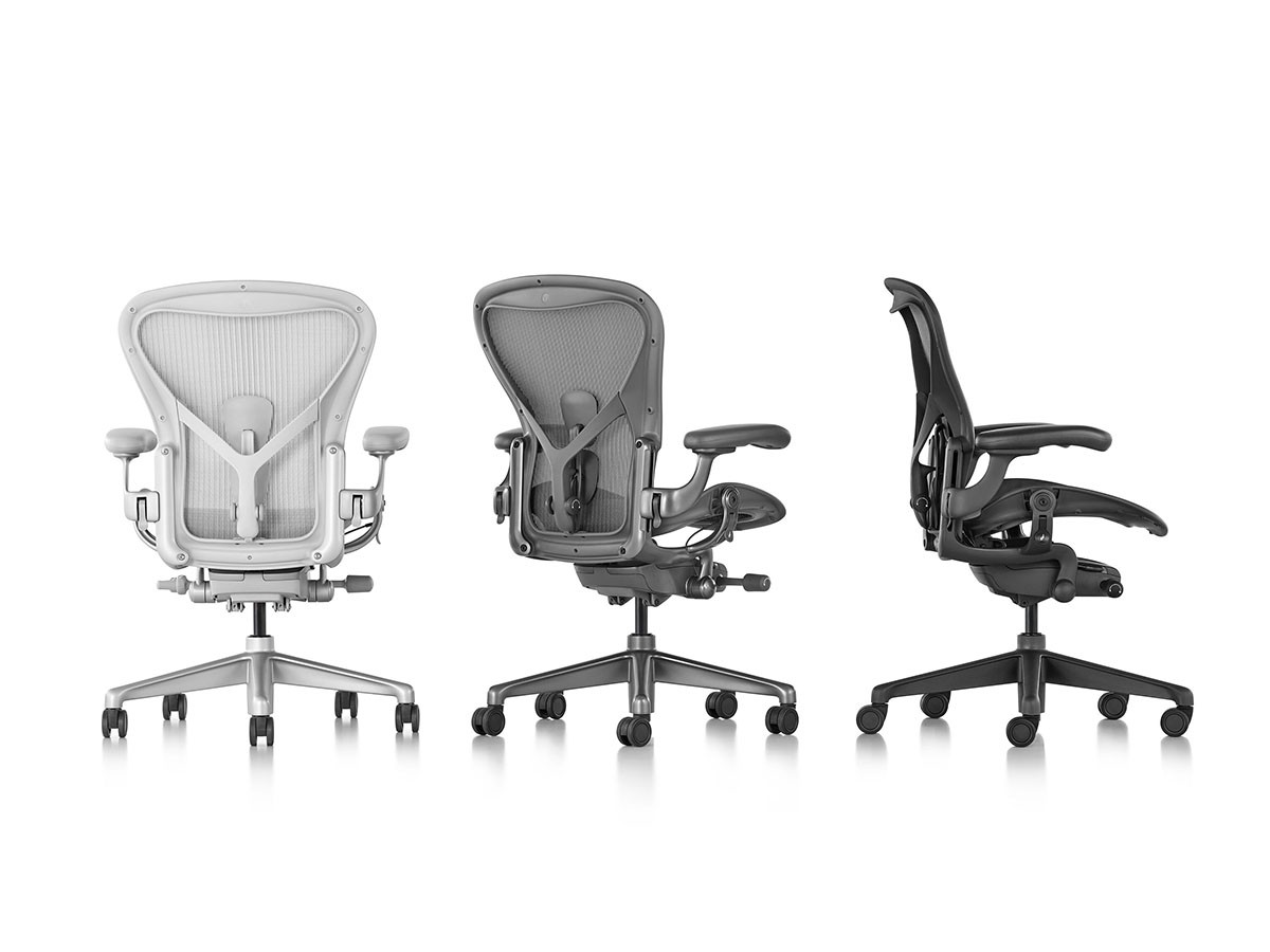 Herman Miller Aeron Chair Remastered / ハーマンミラー アーロンチェア リマスタード Cサイズ（ラージサイズ） （チェア・椅子 > オフィスチェア・デスクチェア） 14