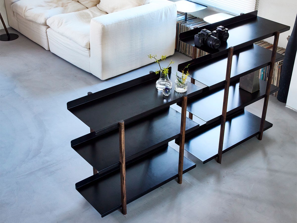 DUENDE Marge shelf 3 OIL FINISH / デュエンデ マージシェルフ 3段 オイル仕上 （収納家具 > ラック・シェルフ） 12