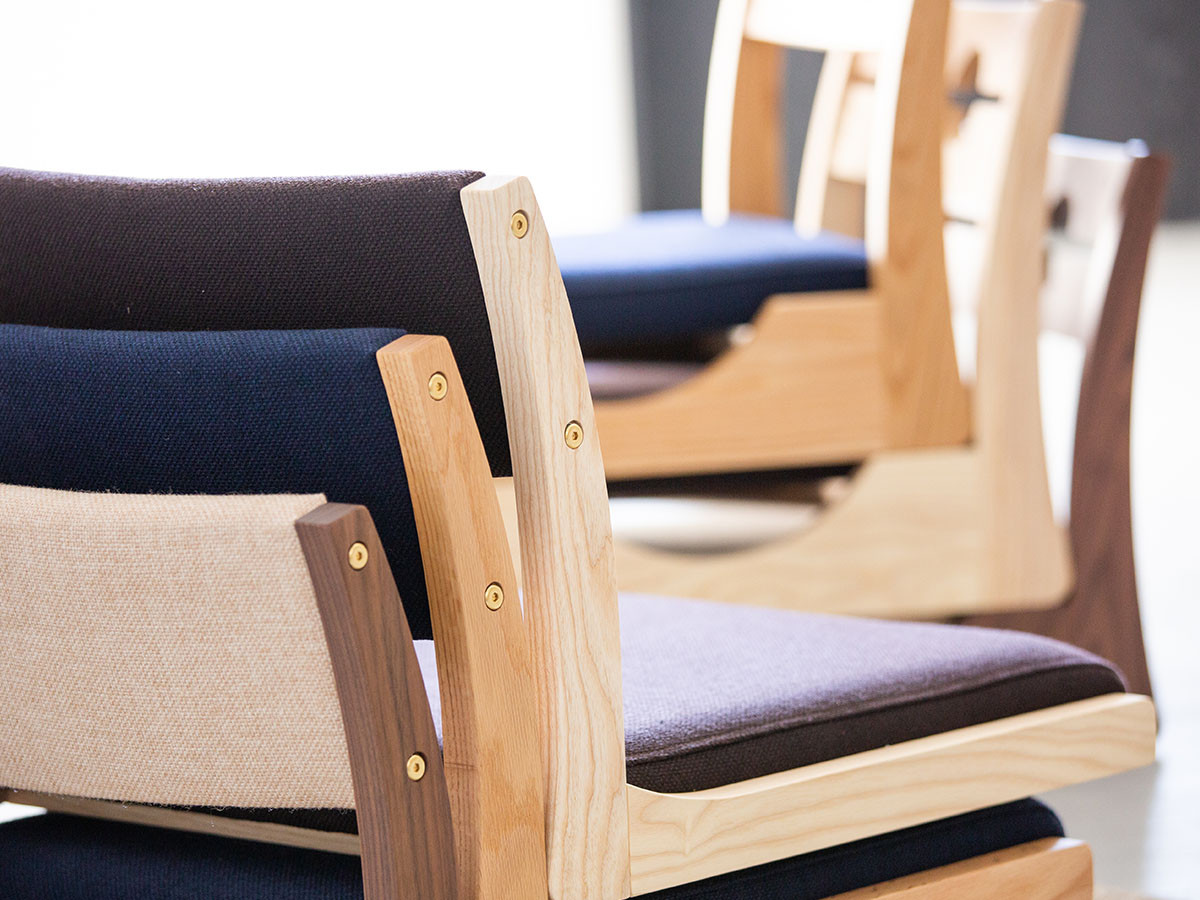 平田椅子製作所 SUZU Tatami Chair High / ひらたいすせいさくじょ スズ タタミチェア ハイ （チェア・椅子 > 座椅子・ローチェア） 6