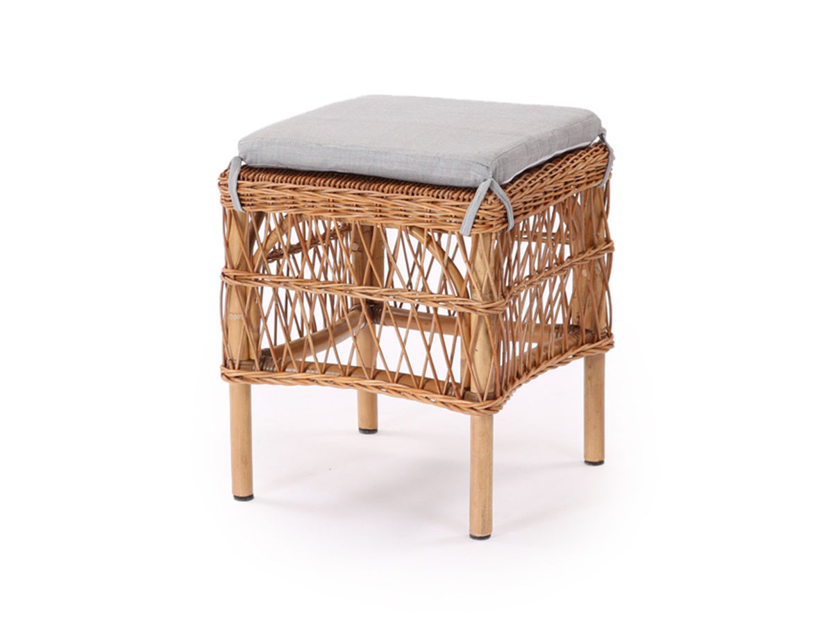 FLYMEe Villa Rattan Stool / フライミーヴィラ ラタン スツール