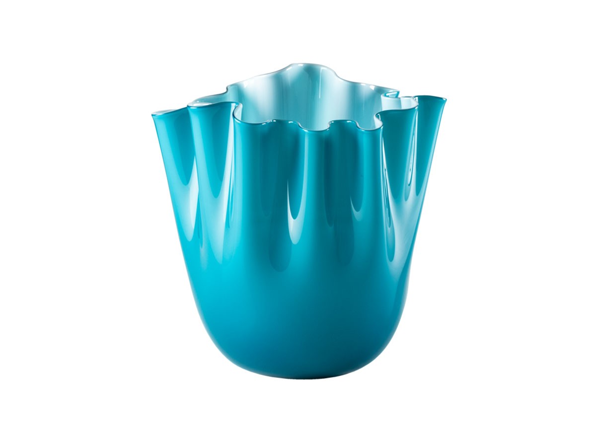 VENINI FAZZOLETTO OPALINO / ヴェニーニ ファゾレット オパリーノ 700.02 (花器・プランター・グリーン > 花瓶・フラワーベース) 1