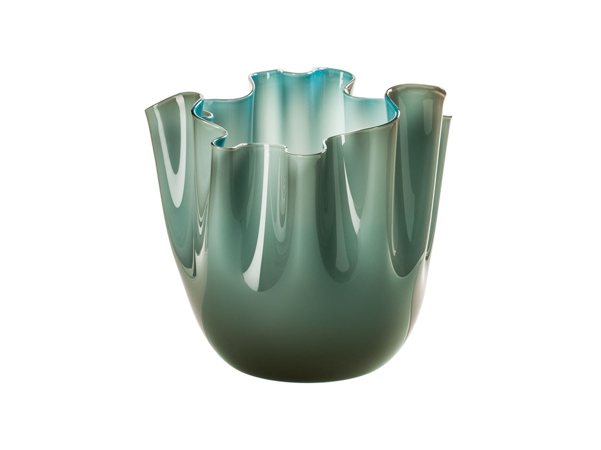 VENINI FAZZOLETTO OPALINO / ヴェニーニ ファゾレット オパリーノ 700.02 （花器・プランター・グリーン > 花瓶・フラワーベース） 9