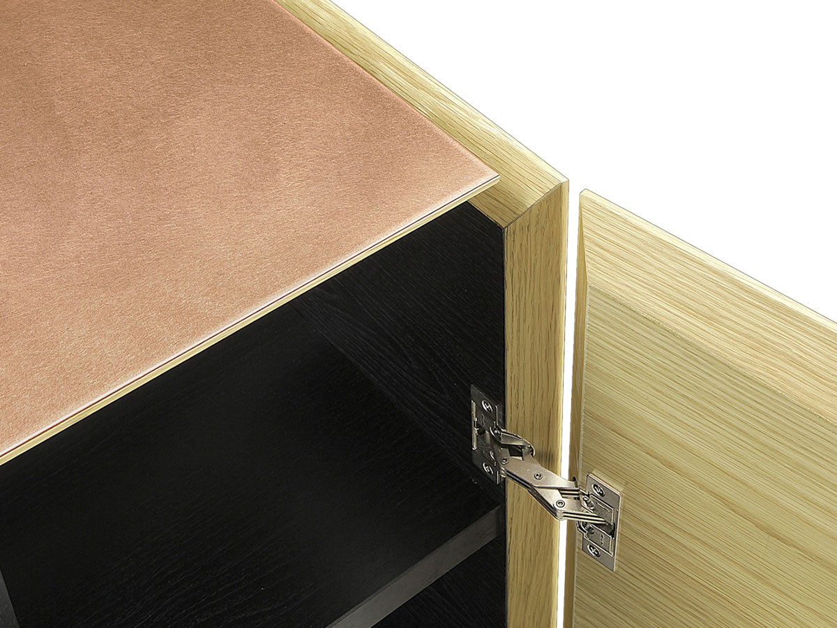 SHIKI FLOAT SIDE BOARD / シキ フロート サイドボード 幅40cm 銅板天板 （収納家具 > キャビネット） 6