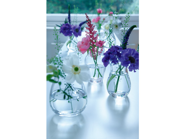 LSA International FLOWER MINI TABLE VASE / エルエスエー インターナショナル フラワーミニ テーブル ベース （花器・プランター・グリーン > 花瓶・フラワーベース） 4