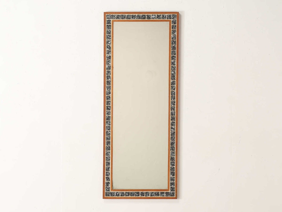 Lloyd's Antiques Real Antique 
Tiled Wall Mirror