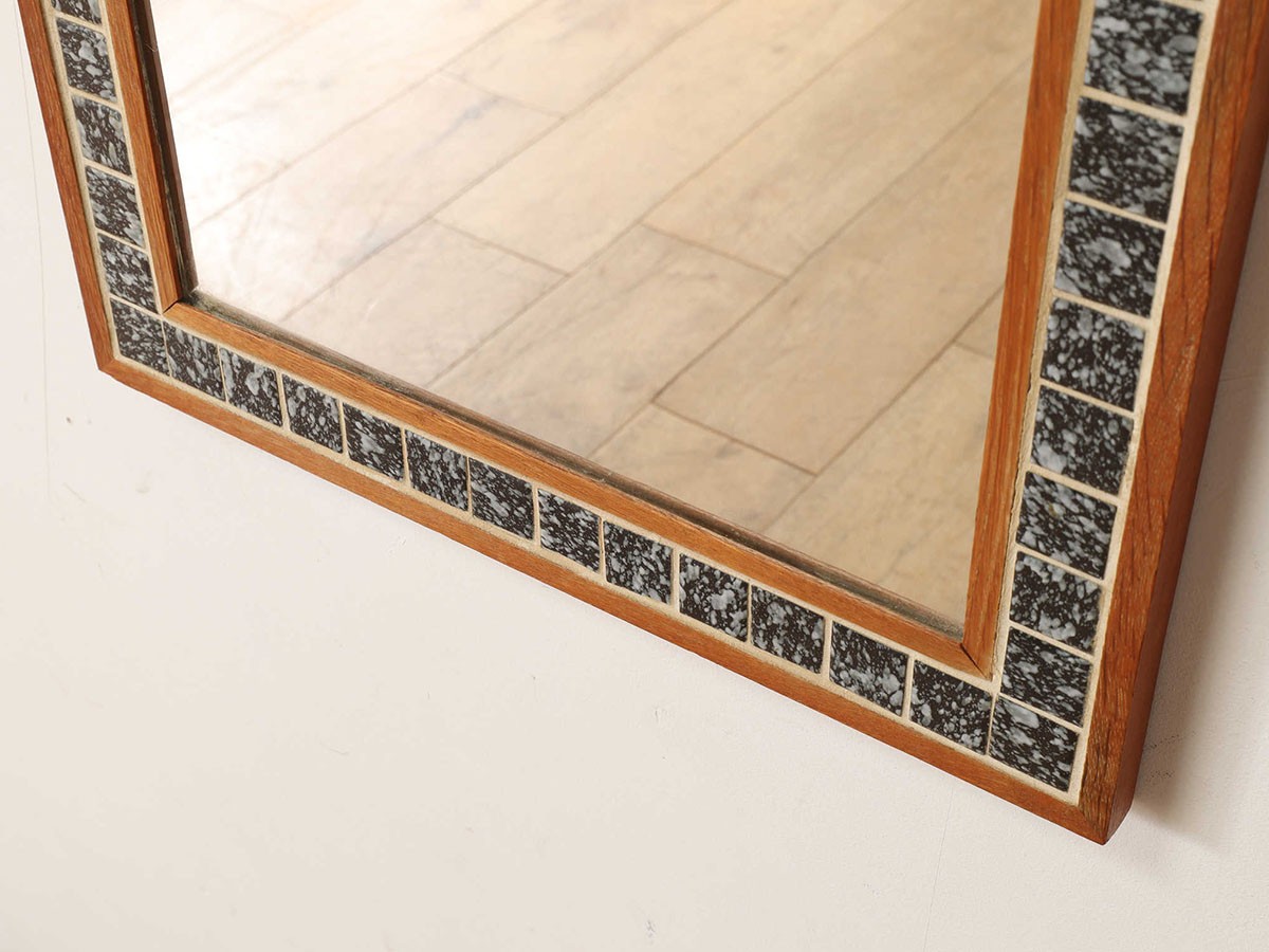 Lloyd's Antiques Real Antique 
Tiled Wall Mirror / ロイズ・アンティークス デンマークアンティーク家具
タイルドウォールミラー （ミラー・ドレッサー > 壁掛けミラー・壁掛け鏡） 7