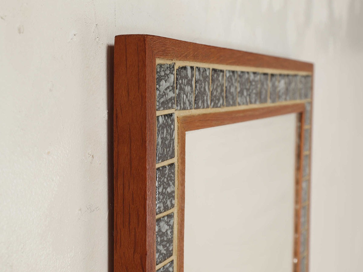 Lloyd's Antiques Real Antique 
Tiled Wall Mirror / ロイズ・アンティークス デンマークアンティーク家具
タイルドウォールミラー （ミラー・ドレッサー > 壁掛けミラー・壁掛け鏡） 4