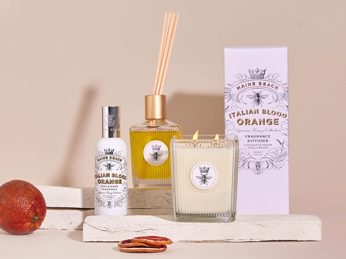 Maine Beach Ligurian Honey Fragrance Candle / マインビーチ リグリアンハニー フレグランスキャンドル （インテリア雑貨 > キャンドル・ホルダー） 3