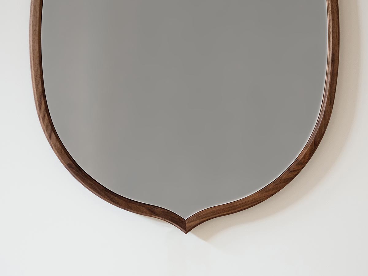 松井木工 SAJI Mirror LEMON 43/54 / まついもっこう サジ ミラー レモン 43/54 （ミラー・ドレッサー > 壁掛けミラー・壁掛け鏡） 5