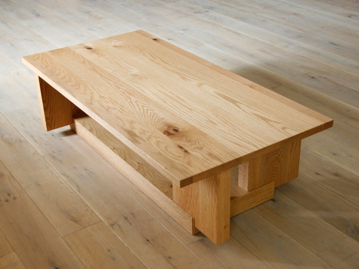 HIRASHIMA CARAMELLA Living Table wood / ヒラシマ カラメッラ リビングテーブル（ウッド） （テーブル > ローテーブル・リビングテーブル・座卓） 2