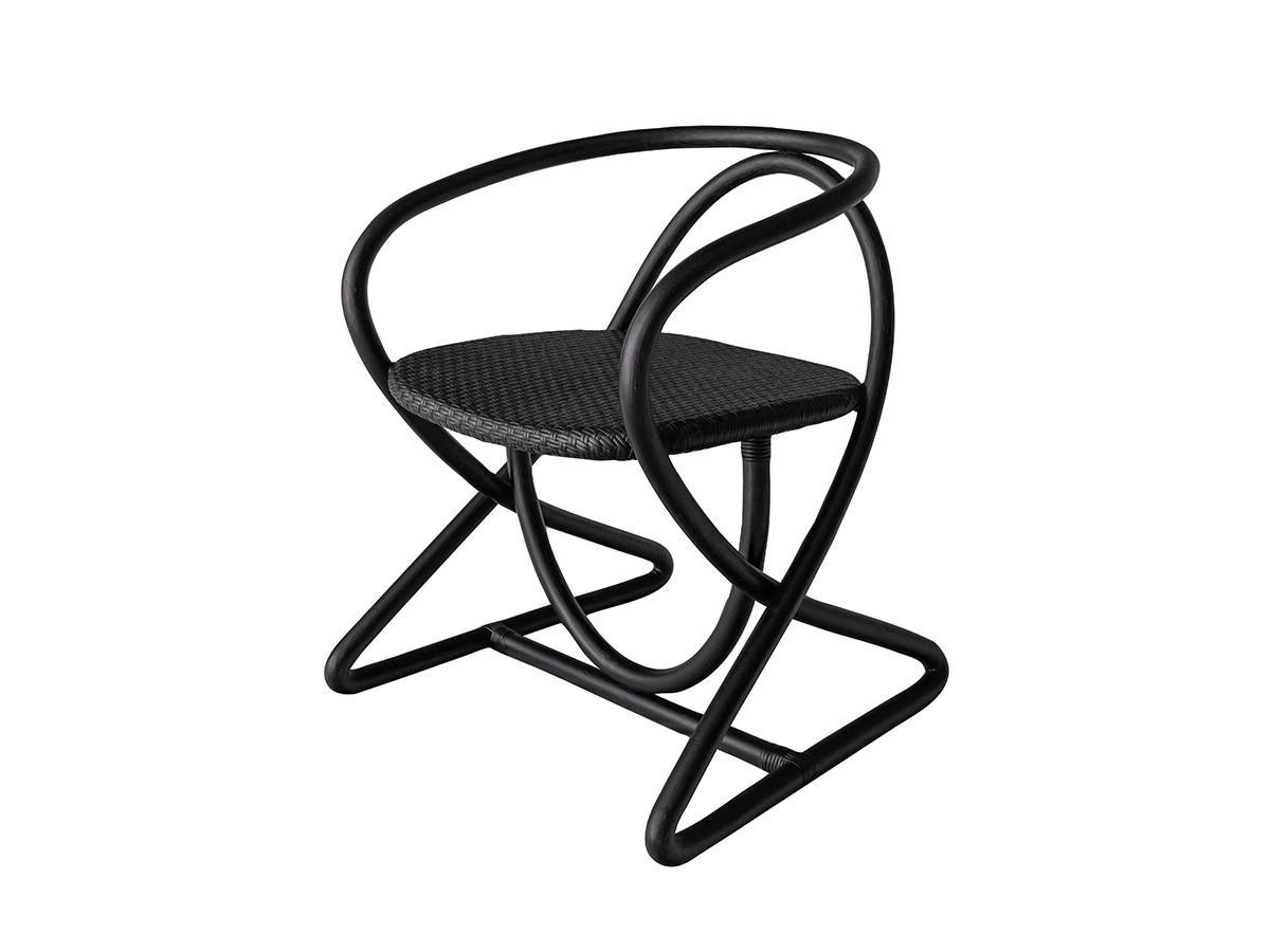 SHIKADA SHITSURAI RATTAN KK Series Arm Chair / シカダ シツライ ラタン 隈研吾シリーズ アームチェア KKCH110 (チェア・椅子 > ダイニングチェア) 1