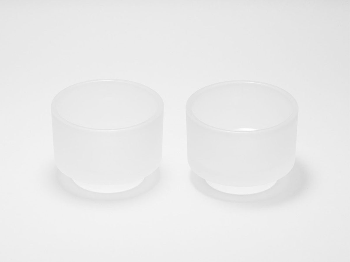 ARNO GLASS Short Tumbler 2P Frosted / アルノグラス ショートタンブラー 2P（フロステッド） （食器・テーブルウェア > タンブラー・グラス） 7