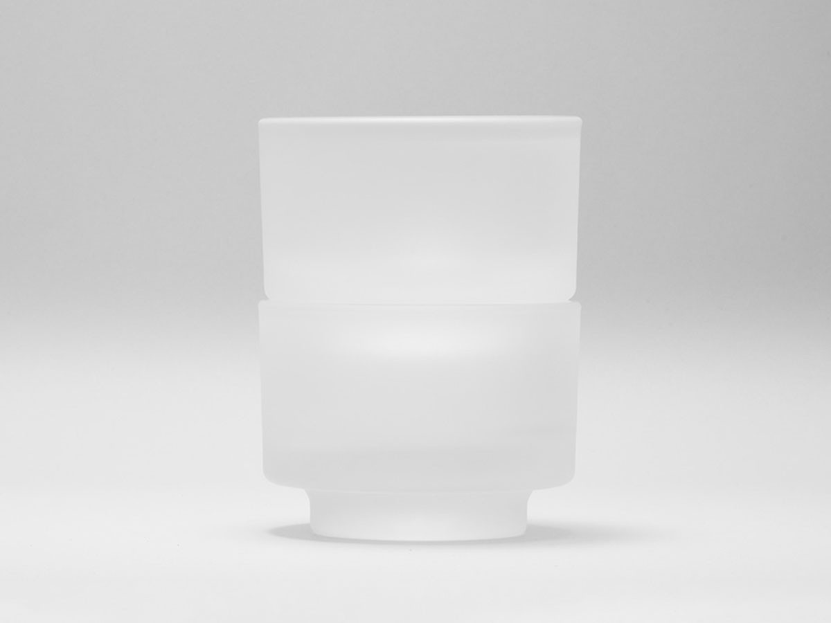 ARNO GLASS Short Tumbler 2P Frosted / アルノグラス ショートタンブラー 2P（フロステッド） （食器・テーブルウェア > タンブラー・グラス） 9
