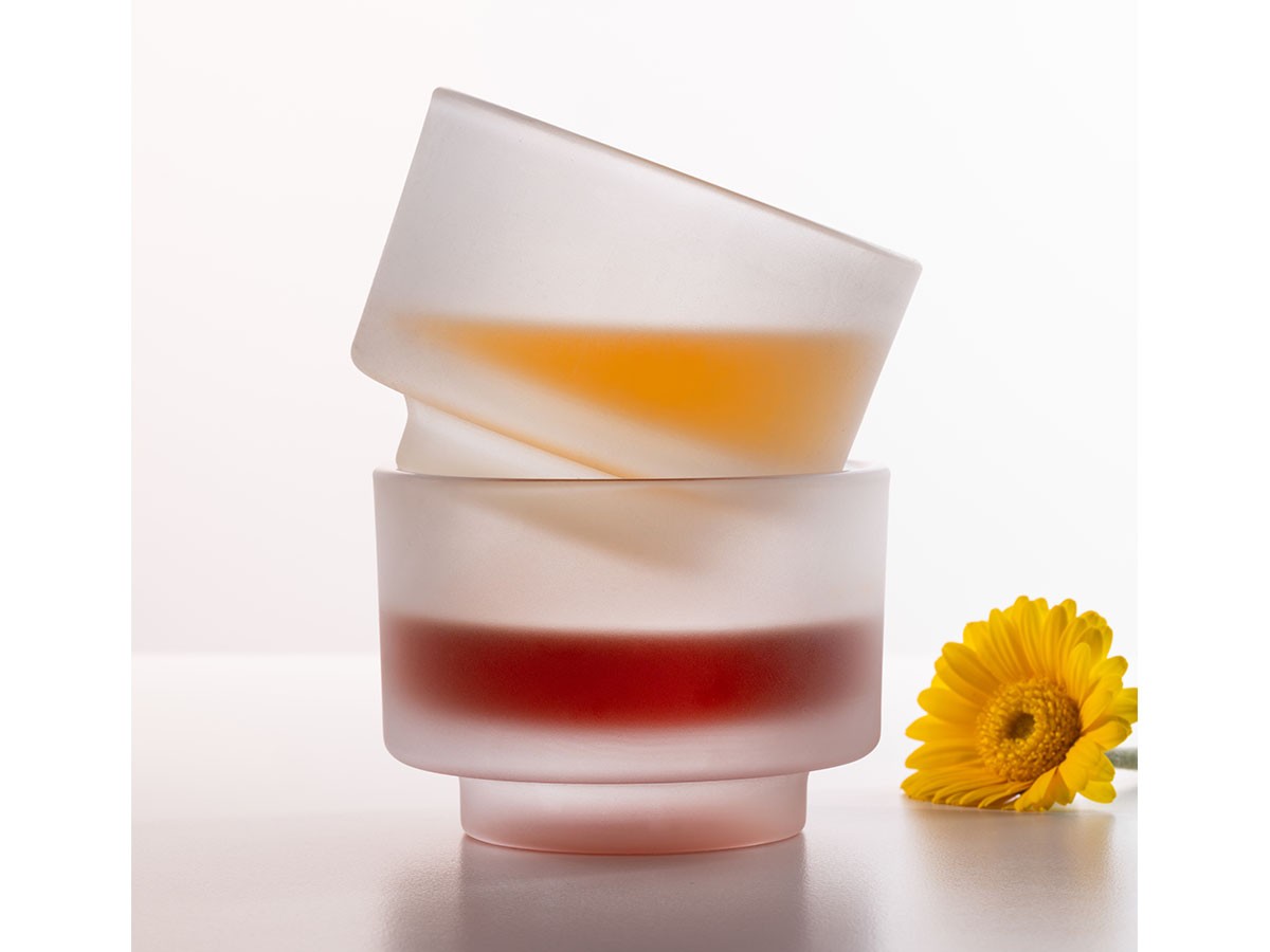ARNO GLASS Short Tumbler 2P Frosted / アルノグラス ショートタンブラー 2P（フロステッド） （食器・テーブルウェア > タンブラー・グラス） 2