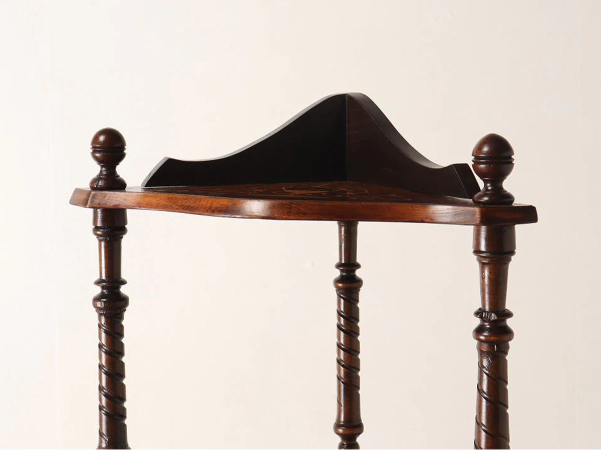 Lloyd's Antiques Real Antique Victorian Corner Shelf / ロイズ・アンティークス  イギリスアンティーク家具 ヴィクトリアン コーナーシェルフ - インテリア・家具通販【FLYMEe】